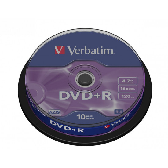 DVD+R 16x 4.7GB 10P CB 43498