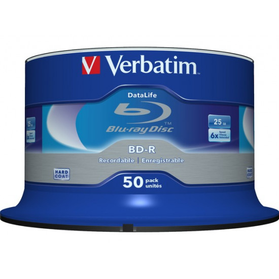 BD-R 6x 25GB 50P CB DataLife 43838 