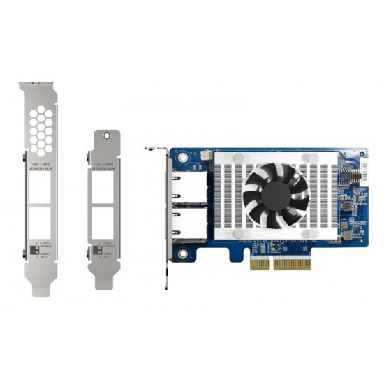 Dual-port (10GBASE-T) 10GbE Network Expansion Card, Intel X710, PCIe Gen3 x4