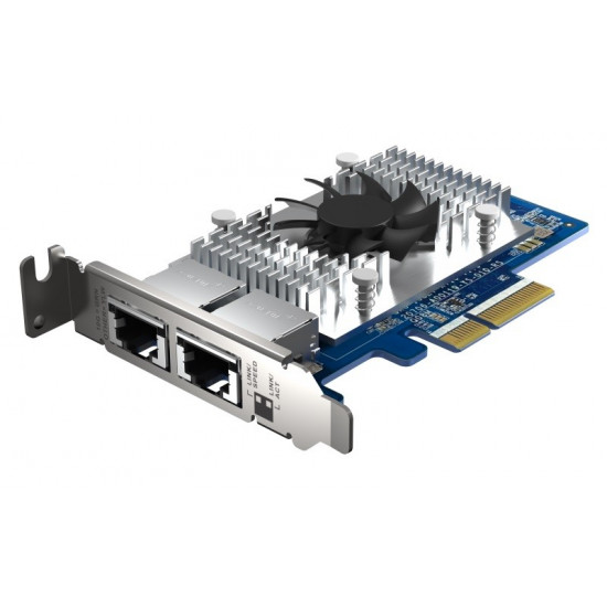 Dual-port (10GBASE-T) 10GbE Network Expansion Card, Intel X710, PCIe Gen3 x4