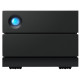 External HDD|LACIE|USB 3.1|Thunderbolt|Black|STHJ28000800