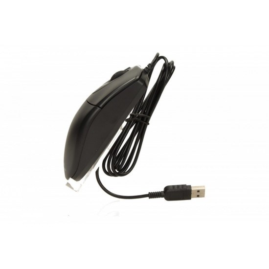 OP-620D 2X Click Optical Mouse USB Black 