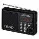 Portable radio SRD 215 B MP3, USB, SD