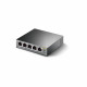 Switch|TP-LINK|Desktop/pedestal|5x10Base-T / 100Base-TX|PoE ports 4|TL-SF1005P