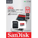 SanDisk Ultra microSDXC 64GB + SD Adapter 140MB/s A1 Class 10 UHS-I, EAN: 619659200541