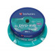 DVD-RW 4x 4.7GB 25P CB Matt Silver 43639