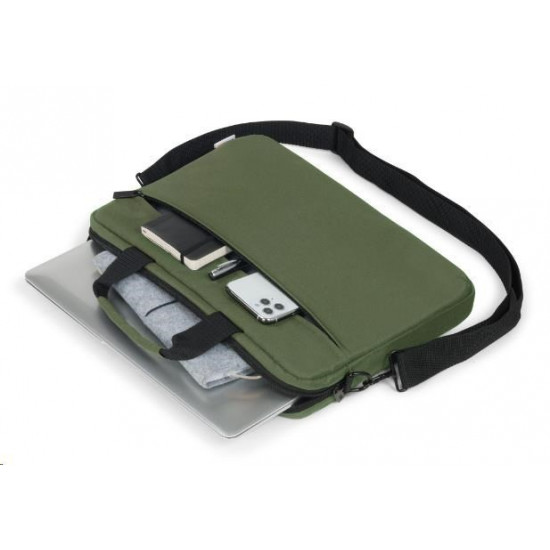 Notebook bag 14-15.6 inches BASE XX Slim Case olive green