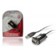 Adapter USB- 1xRS-232 + Adapter DB9F/DB25M Y-105A