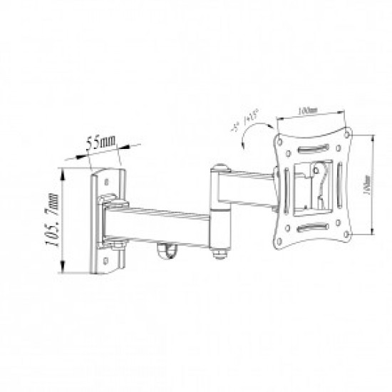 Holder for TV LCD/LED 10-27