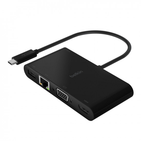 Belkin USB-C Multimedia +Charge Adapter