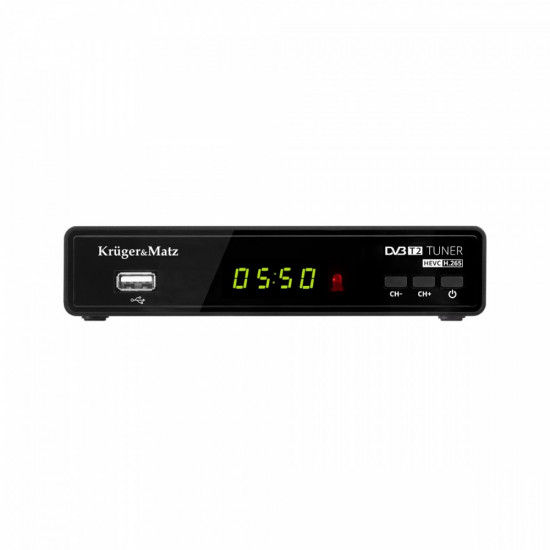 TV Tuner Kruger & Matz D VB-T2 H.265 HEVC