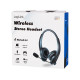 Bluetooth stereo headset with microphone