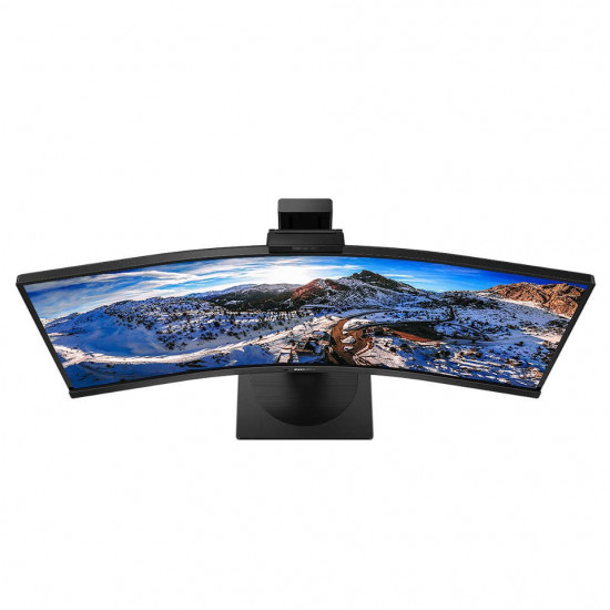 Monitor 346P1CRH 34 inch VA Curved HDMI DP USB-C Camera