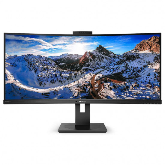 Monitor 346P1CRH 34 inch VA Curved HDMI DP USB-C Camera