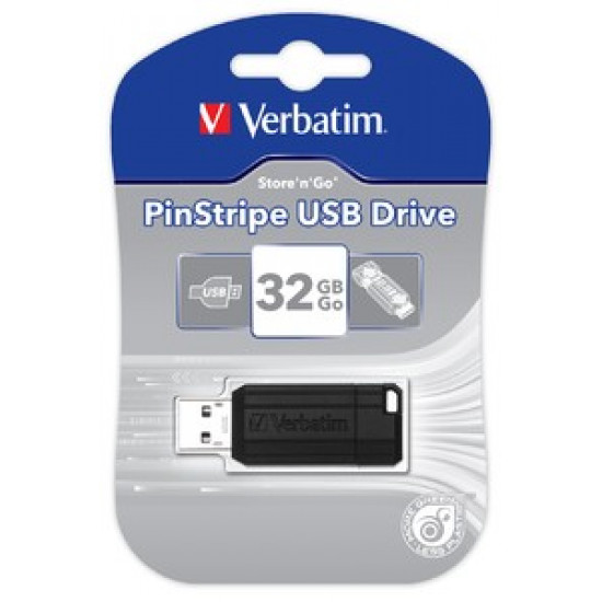 PinStripe 32GB Black