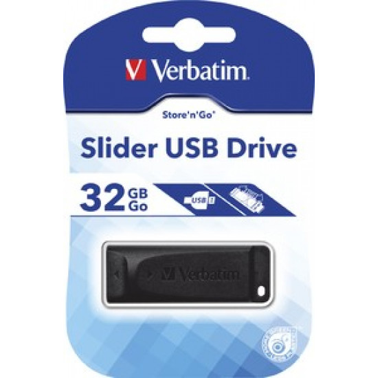 Slider 32GB Black