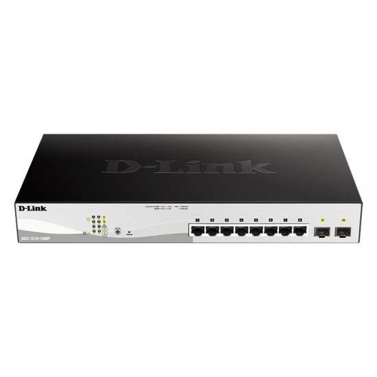 Switch DGS-1210-10MP 8GE PoE 2SFP