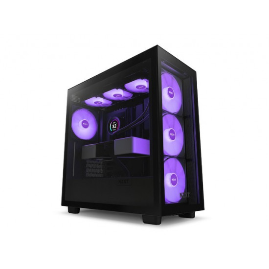 PC Case H7 Elite RGB with window black