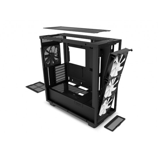 PC Case H7 Elite RGB with window black