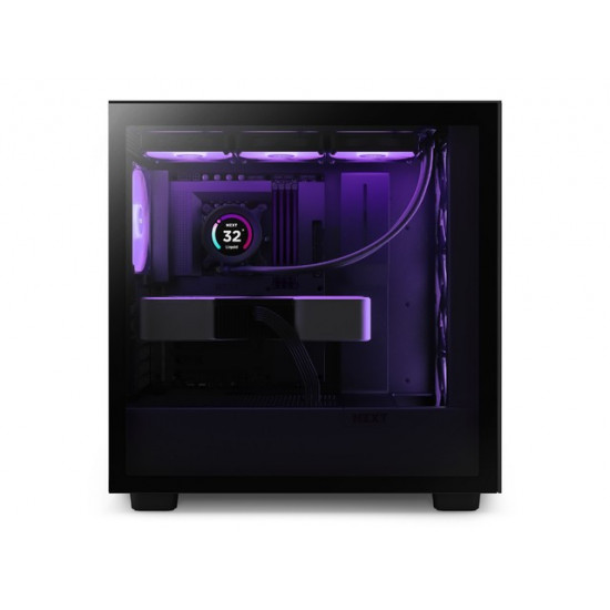 PC Case H7 Elite RGB with window black