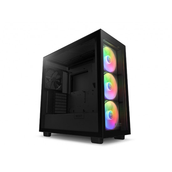 PC Case H7 Elite RGB with window black