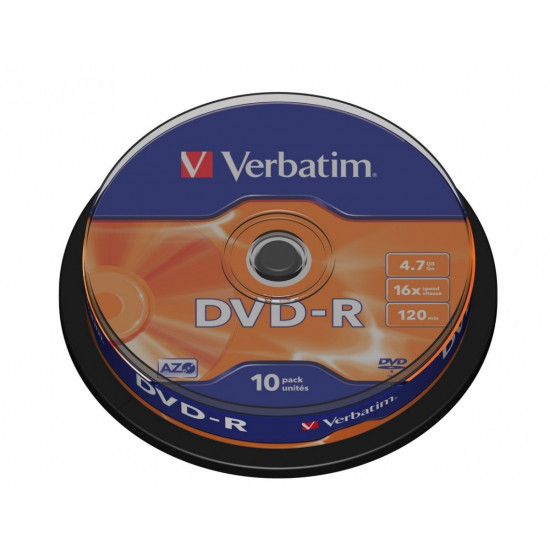 DVD-R 16x 4.7GB 10P CB 43523