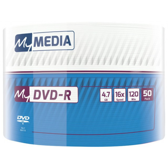 DVD-R My Media 4.7GB x16 Wrap (50 spindle)