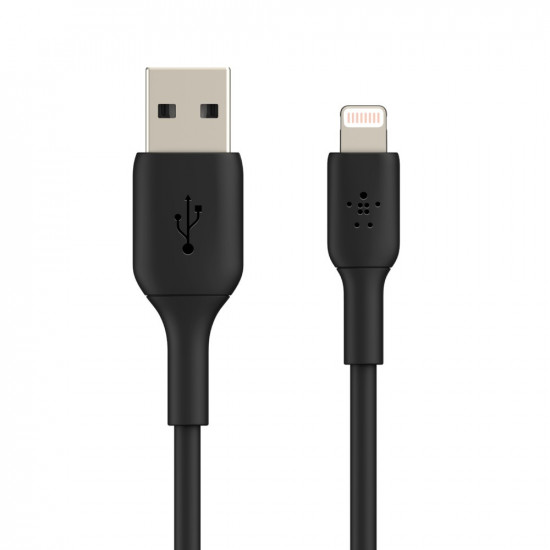 Belkin PVC USB-C to Ligh tning 1m Black