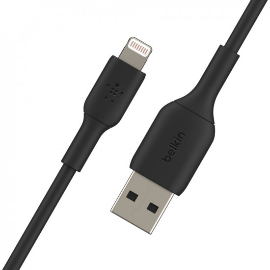 Belkin PVC USB-C to Ligh tning 1m Black