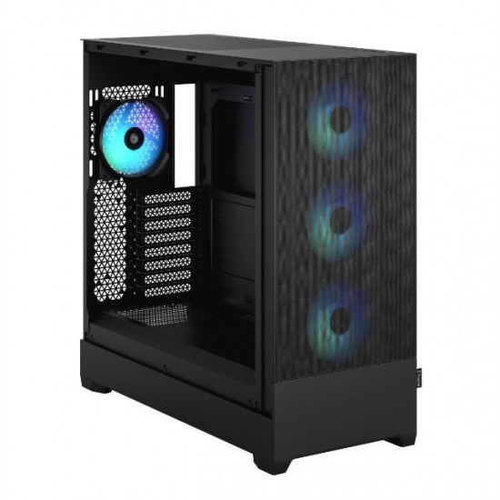 CasePop XL Air RGB Black TG Clear Tint