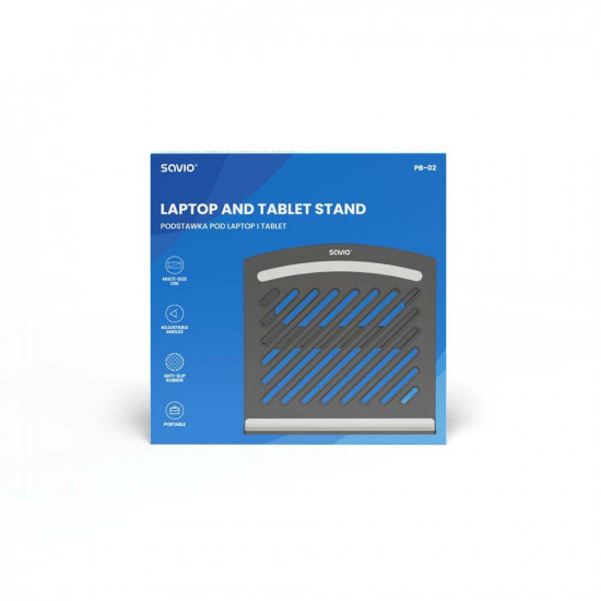 Stand for laptop/tablet SAVIO PB-02