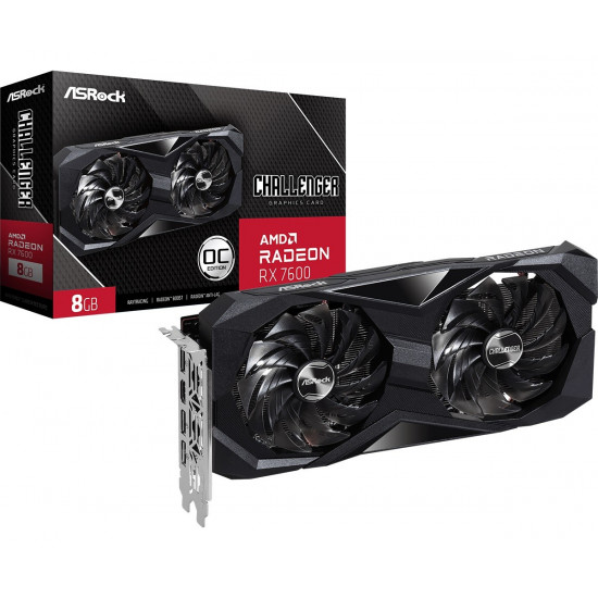 Graphic card Radeon RX 7600 Challenger 8G OC GDDR6 128bit