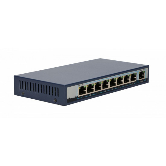 CERES EX-SF1008P 8 PORTS 10-100MBPS POE SWITCH 802.3AF 96W 15.4W PER PORT 