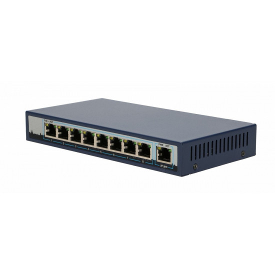 CERES EX-SF1008P 8 PORTS 10-100MBPS POE SWITCH 802.3AF 96W 15.4W PER PORT 