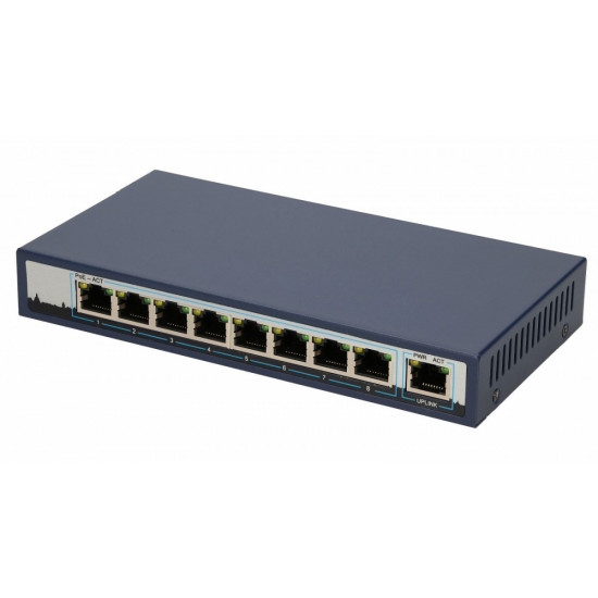 CERES EX-SF1008P 8 PORTS 10-100MBPS POE SWITCH 802.3AF 96W 15.4W PER PORT 