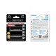 Rechargeable Batteries AA 2600mAh black 2 PCS