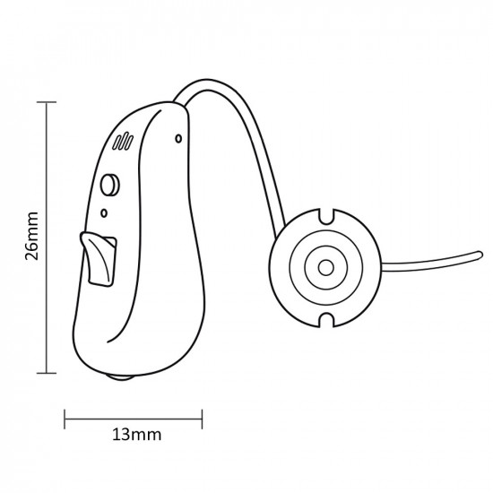 Hearing Aid Digital Pro cessing Device PR-420