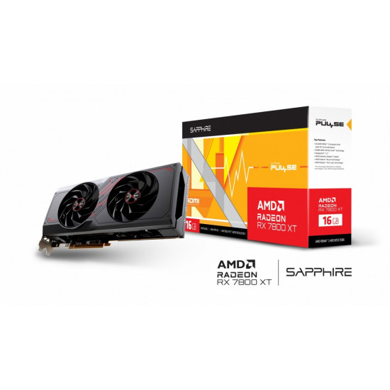 Graphics card RX 7800 XT Gaming 16G GDDR6 256bit 2DP/2HDMI