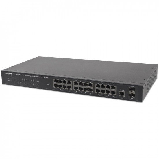 Switch Intellinet Gigab it 24x 10/100/1000 RJ45