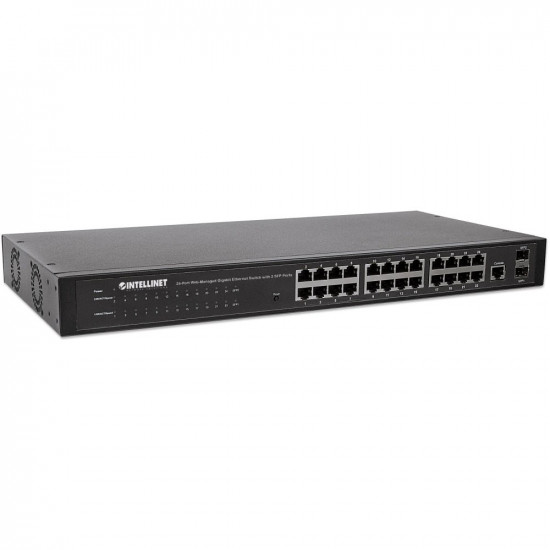 Switch Intellinet Gigab it 24x RJ45 + 2x SFP WE