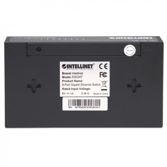 Switch Intellinet Gigab it 8x 10/100/1000 Mbps