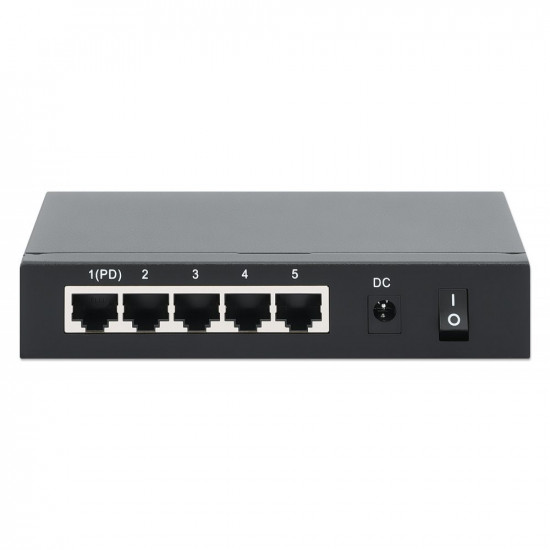 Switch Intellinet Gigab it 5xPoE Passthrough za