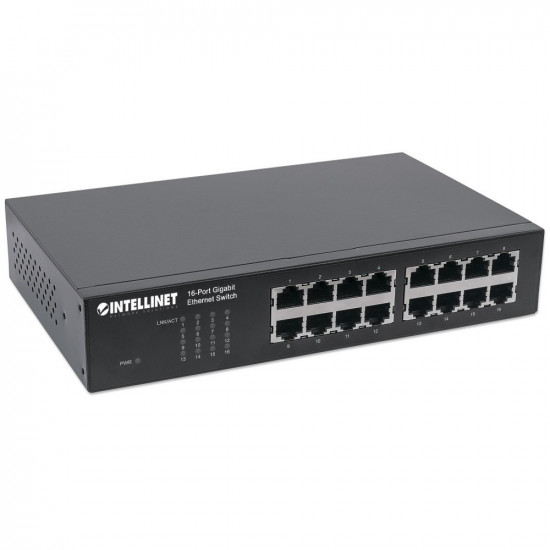 Switch Intellinet Gigab it 16x 10/100/1000 RJ45