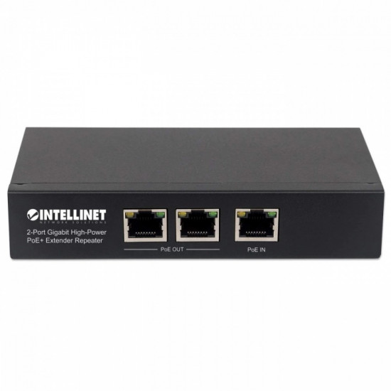 Extender PoE+ 2-ports Gigabit 802.3at/af