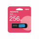 MEMORY DRIVE FLASH USB3 256GB/BLK/BLUE AUV128-256G-RBE ADATA