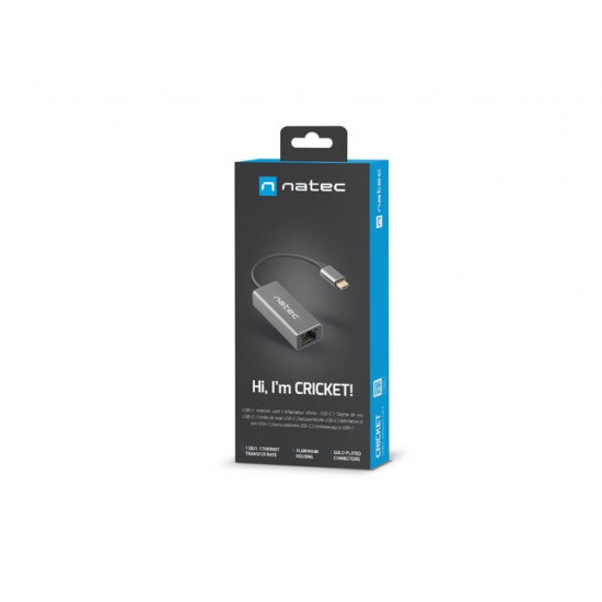 Ethernet Adapter USB-C 3.1 - RJ-45 1Gb cable