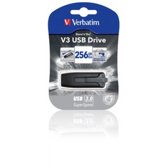 V3 USB 3.0 Drive 256GB Black