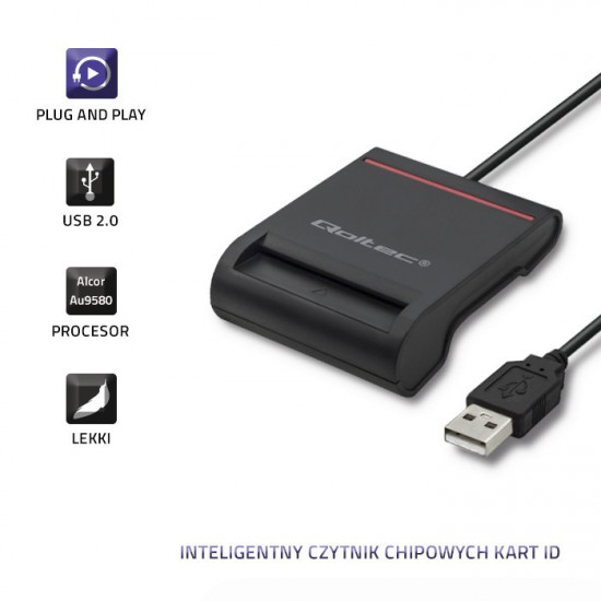 Smart chip card scanner USB 2.0 Plug&play