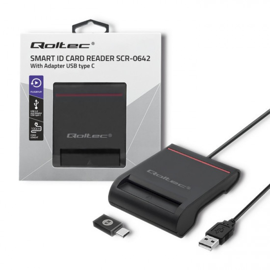 Smart chip card scanner USB 2.0 Plug&play