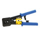 Crimping tool for RJ11/1 2/45/EZ with cutter